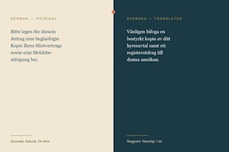 translate between german english and swedish