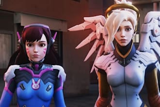 create or port professional sfm model, 3d character, rigging, textures and model