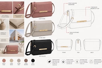 design handbag, bag, accessory tech packs