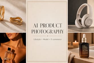 create realistic ai product photography