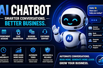 appointment chatbot ai chatbot lead generation booking automation custmr support