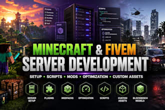 create optimize minecraft fivem server plugin modpack convert blockbench models