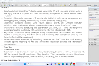 help job seekers create professional ats friendly resumes