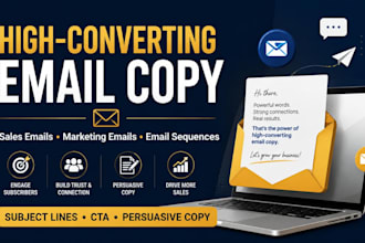 write high converting sales emails and email copy