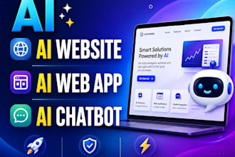 do ai website development, ai web application, ai software and chatbot