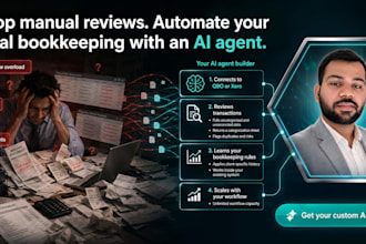 build an ai agent to close quickbooks or xero books