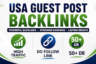 build authority with USA guest post backlinks