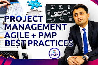 manage your project efficiently using agile and pmp best practices