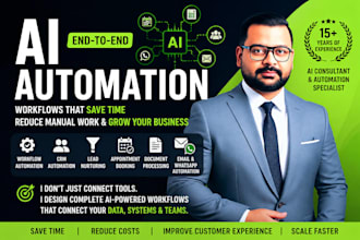 design and build ai automation workflows for your business