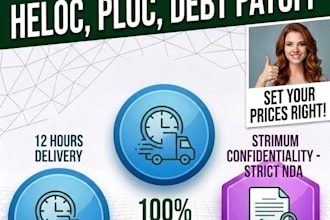 create a velocity banking debt payoff plan using heloc or ploc