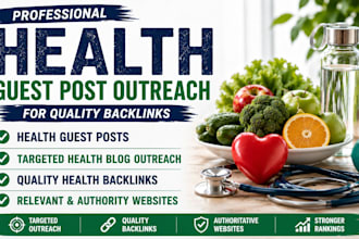 do health guest post outreach for quality backlinks