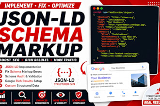 implement json ld schema markup for your website SEO