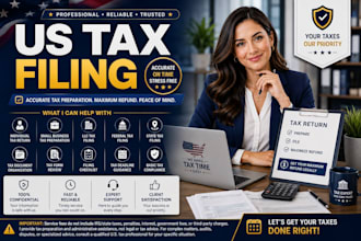 e file US tax returns for personal llc, c corp, s corp,  1040, 1120, 1065