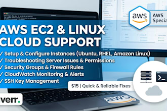 setup, configure, and troubleshoot AWS ec2 linux servers