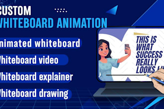 custom whiteboard animation video animated whiteboard explainer drawing