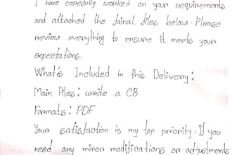 write anything with my beautiful handwriting