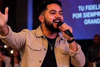 be male christian songwriter gospel singer vocalist choir and melody produce ccm