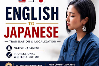translate and localize english into natural japanese