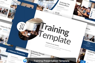 design professional training presentation and powerpoint slides