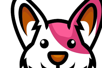 design unique dog paw logo
