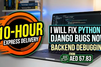 fix python errors and debug django backend code in 10 hours