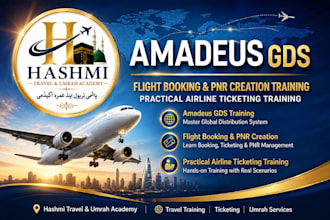 teach flight booking and pnr creation using amadeus gds