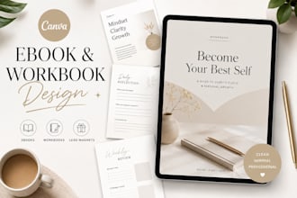 do editable coaching canva ebook workbook lead magnet ebook template for coaches
