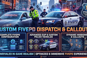 configure fivepd dispatch, callouts, eup, and police vehicles
