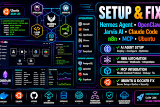 install fix hermes agent openclaw jarvis ai setup claude code ai open claw