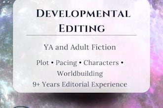 developmentally edit your fantasy novel
