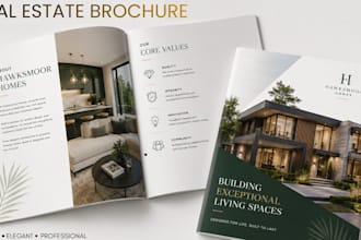 design realtor brochure real estate brochure and luxury property brochure