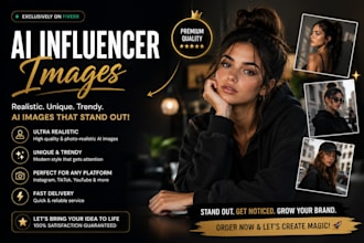 create realistic ai influencer images