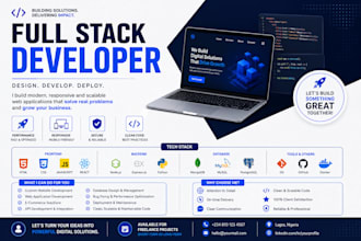 do full stack development
