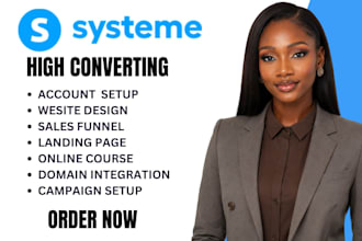 create systeme io sales funnel systeme io landing page systeme io website funnel
