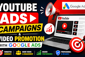 create youtube ads campaigns and promote your videos with google ads