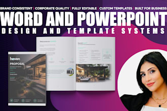 design bid proposal, company profile, tender documents and capability statements
