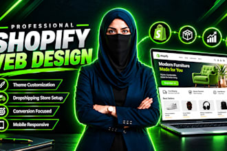 be your shopify expert for shopify redesign and shopify customisation