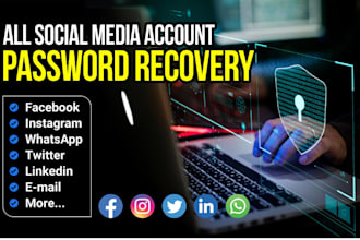 ethically restore instagram page, facebook page, gmail