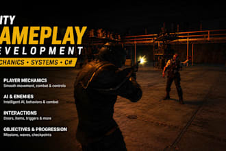 make gameplay mechanics for your unity game
