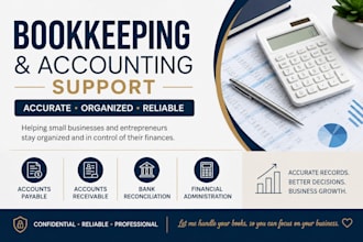 do bookkeeping and accounting tasks for your business