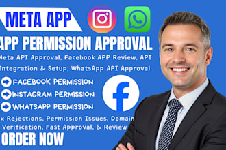 get meta app approval facebook, whatsapp, instagram, app review and permissions