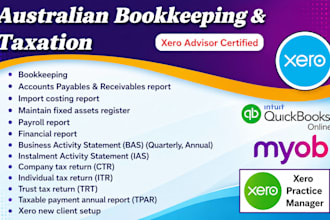 do australian bookkeeping and taxation