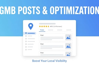 optimize your google business profile and create gmb posts