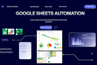 create google sheets automation, custom script