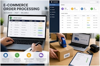 professionally manage and process your ecommerce orders
