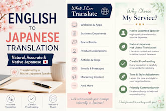 translate english to natural and fluent japanese