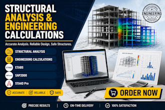 create structural analysis, engineering calculation