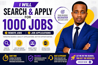 search and apply for 1000 jobs, remote jobs, and job applications