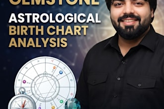 discover your lucky stone through deep birth chart analysis