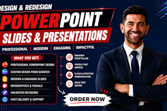 redesign  professional powerpoint slides canva presentations ppt redesign ppt